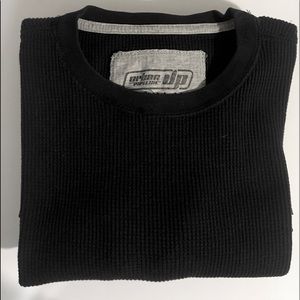 Urban Pipeline Black Thermal Long Sleeve Shirt